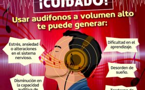 #Salud EL USO DE AUDÍFONOS A VOLUMEN ALTO PONE EN…