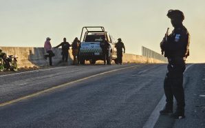 MOTOCICLISTA DERRAPA EN CARRETERA A LA ORDEÑA Y RESULTA LESIONADO