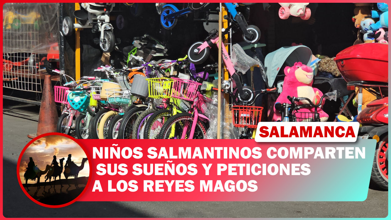 💥 NIÑOS SALMANTINOS COMPARTEN SUS SUEÑOS Y PETICIONES A LOS REYES MAGOS