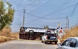 CHOQUE ENTRE AUTOBÚS Y TREN EN IRAPUATO DEJA DOS MUJERES…