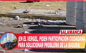 EN COLONIA EL VERGEL, PIDEN PARTICIPACIÓN CIUDADANA PARA SOLUCIONAR PROBLEMA…