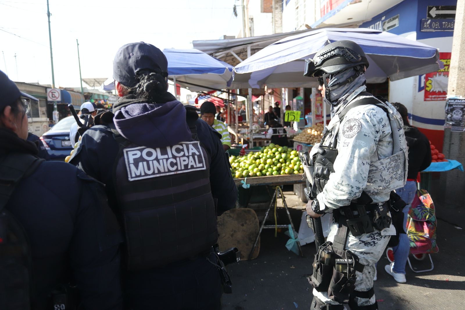 REFUERZAN SEGURIDAD EN LOS MERCADOS MUNICIPALES DE SALAMANCA