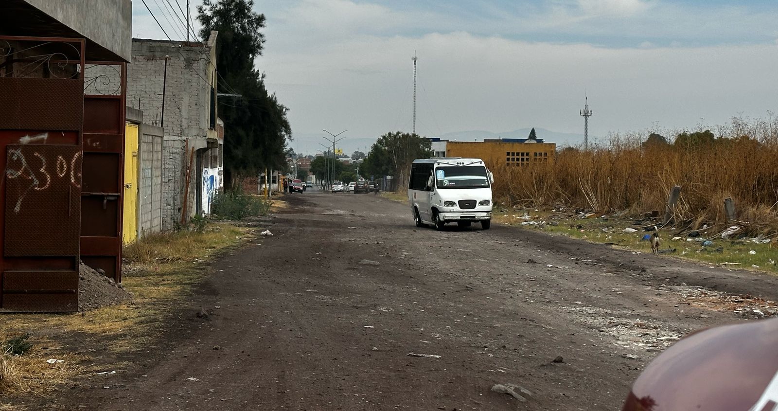 #Salamanca TRANSPORTISTAS PIDEN REHABILITACIÓN DE AVENIDA COMONFORT EN COLONIA 18 DE MARZO