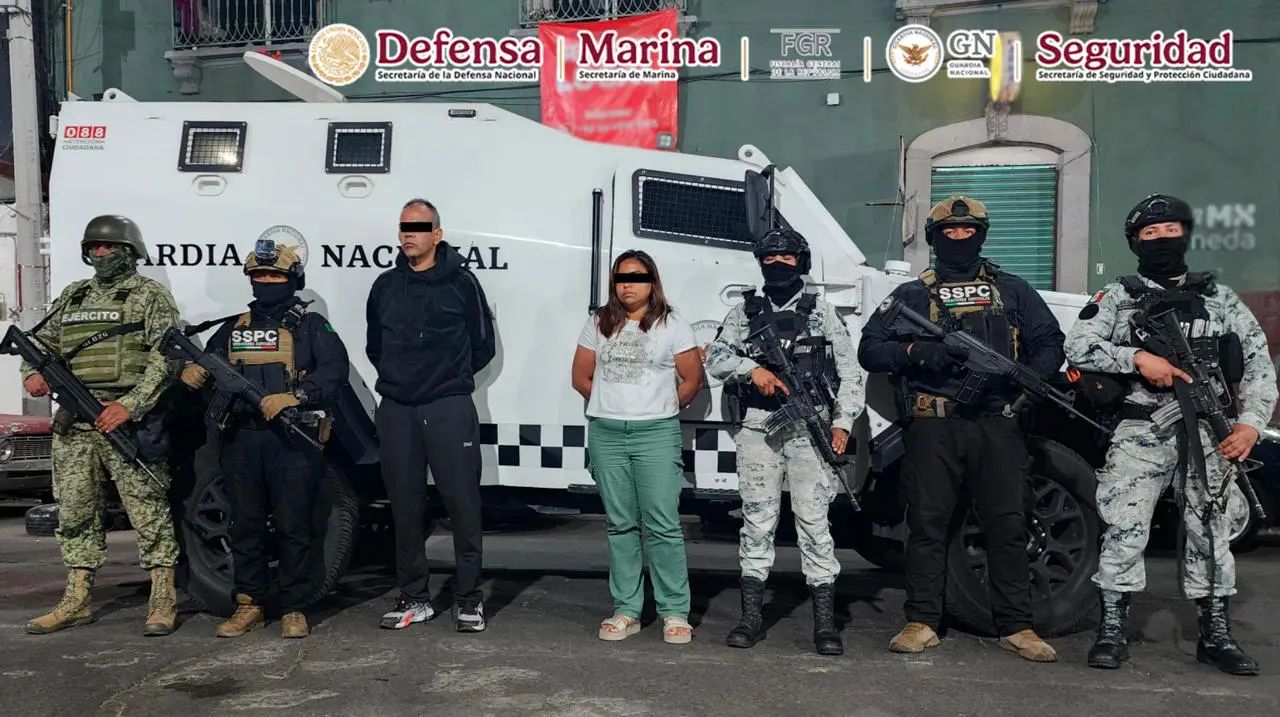 DETIENEN EN #CDMX A LÍDER CRIMINAL VINCULADO AL RECLUTAMIENTO Y ADIESTRAMIENTO DE PERSONAS