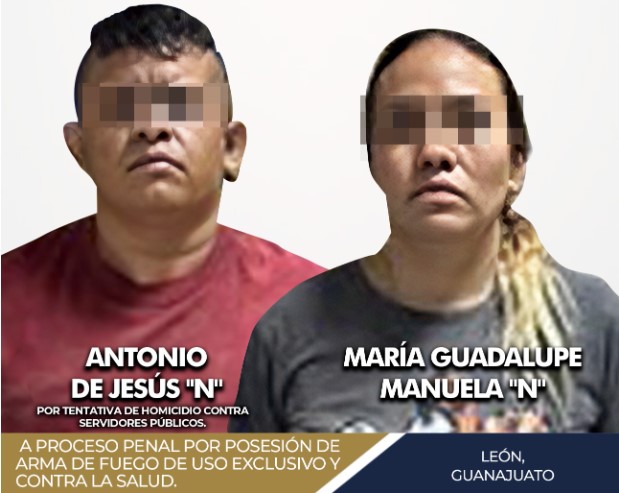 #León DISPARA A AGENTES DURANTE CATEO, AHORA ÉL Y SU PAREJA SE ENCUENTRAN DETENIDOS