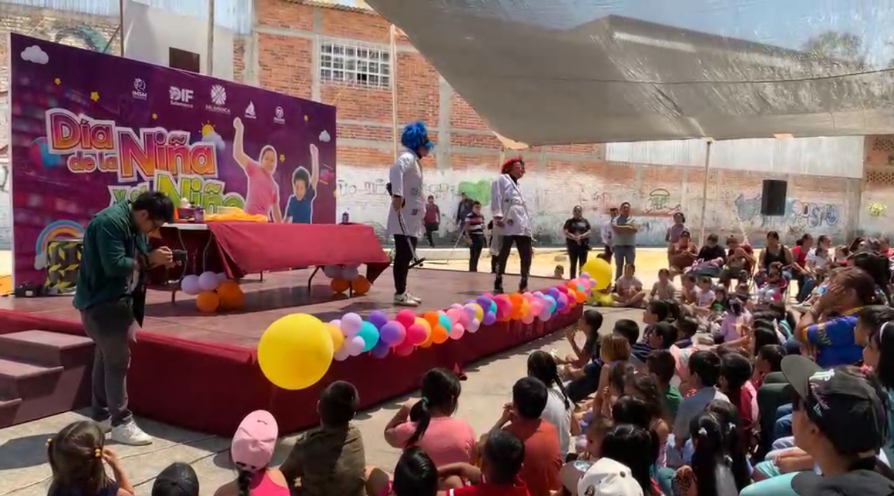 #Salamanca CELEBRAN A LA NIÑEZ SALMANTINA CON EVENTOS EN COLONIAS Y COMUNIDADES