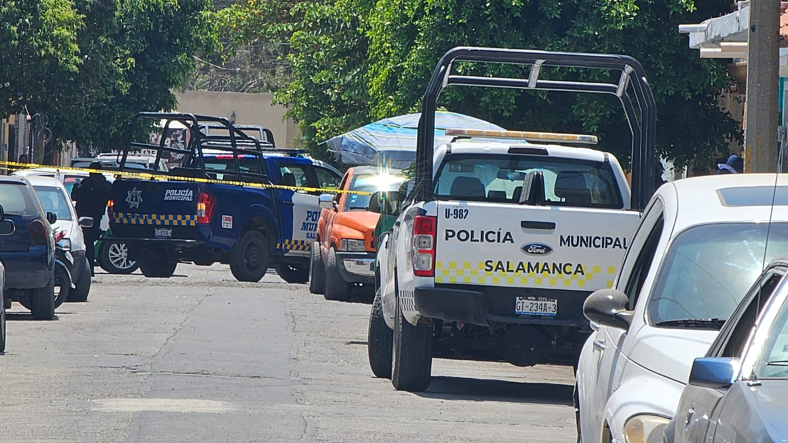 #Salamanca UNA PERSONA SIN VIDA EN COLONIA LOS PINOS TRAS ATAQUE CON ARMA DE FUEGO