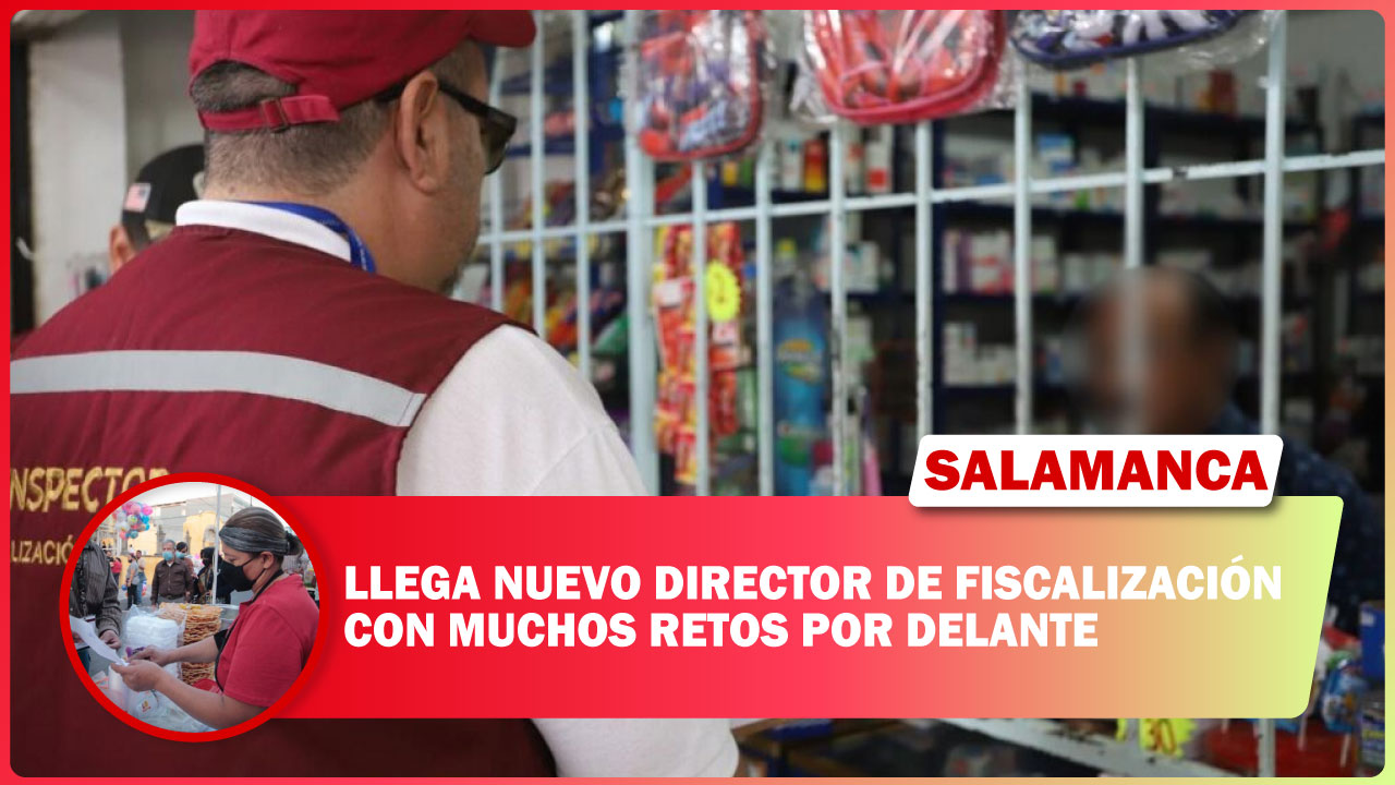 #Salamanca LLEGA NUEVO DIRECTOR DE FISCALIZACIÓN CON RETOS POR DELANTE