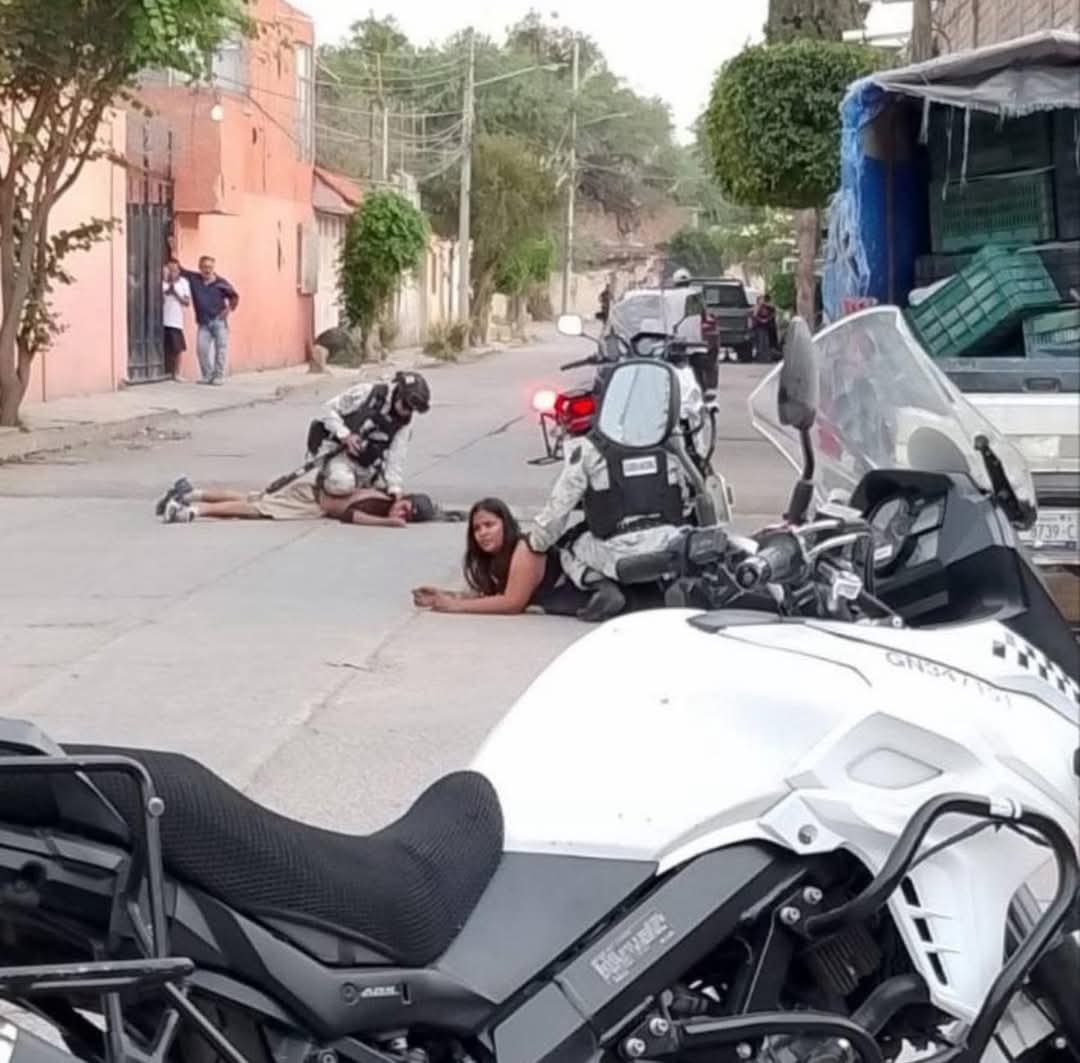 ELEMENTO DE LA GUARDIA NACIONAL ATROPELLADO EN CELAYA  