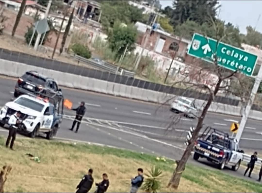 HALLAN CUERPO DE MASCULINO EN LA CARRETERA PANAMERICANA CELAYA-SALAMANCA  