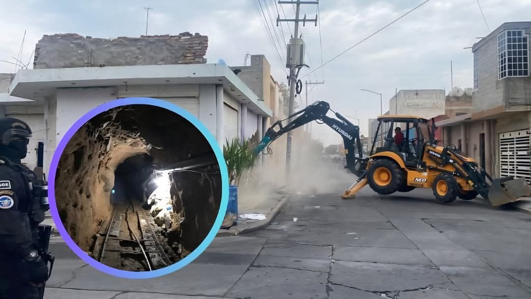 DESMANTELAN RED DE TÚNELES UTILIZADA POR EL CRIMEN ORGANIZADO EN GUANAJUATO  