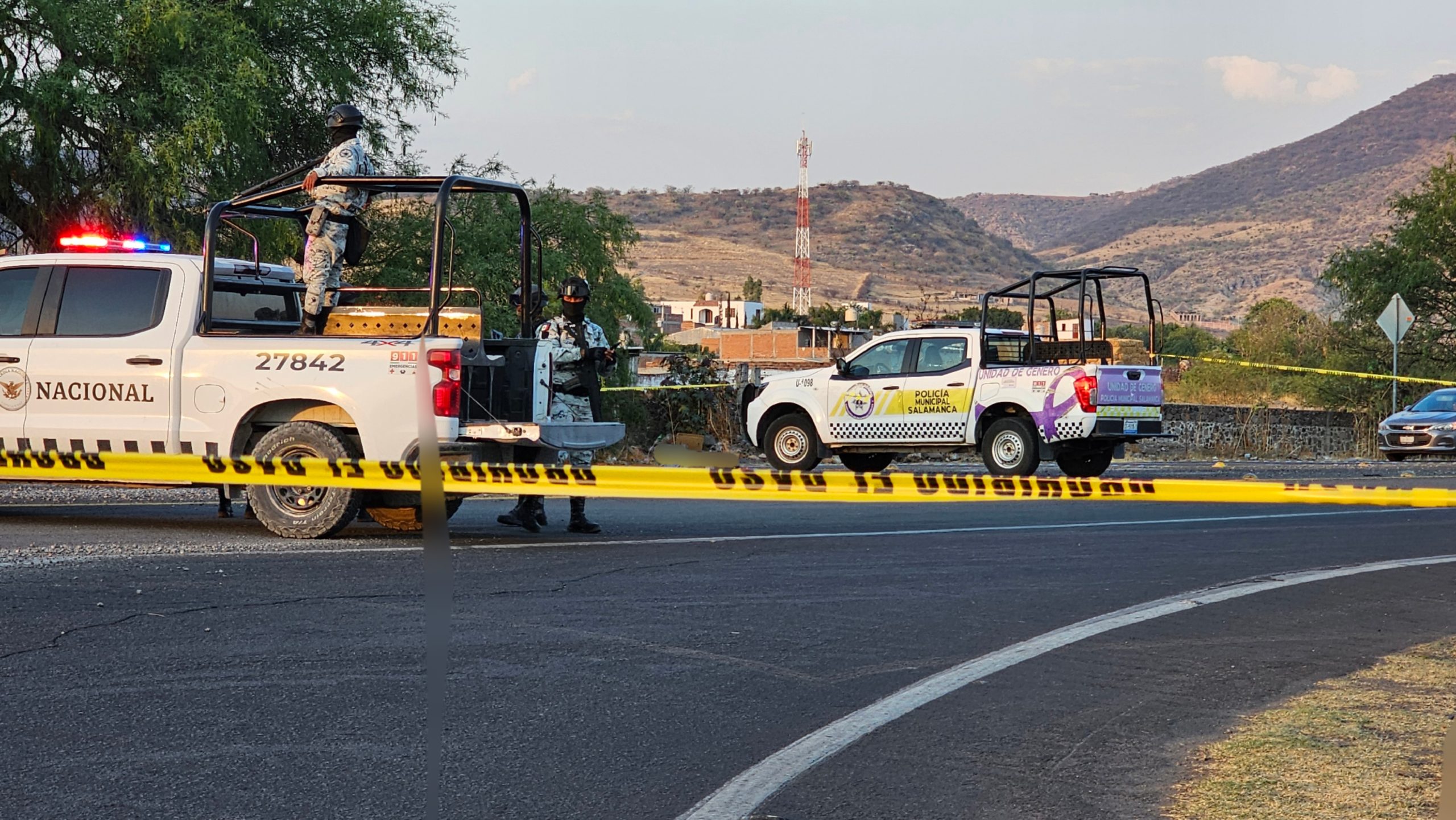 #Salamanca EJECUTAN A HOMBRE MANIATADO EN CARRETERA SALAMANCA-LA ORDEÑA