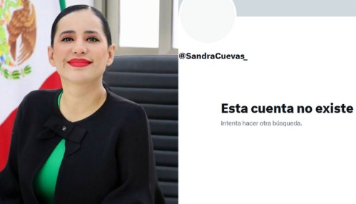 #Nacional SANDRA CUEVAS CIERRA REDES SOCIALES EN MEDIO DE ACUSACIONES POR PRESUNTO LAVADO DE DINERO