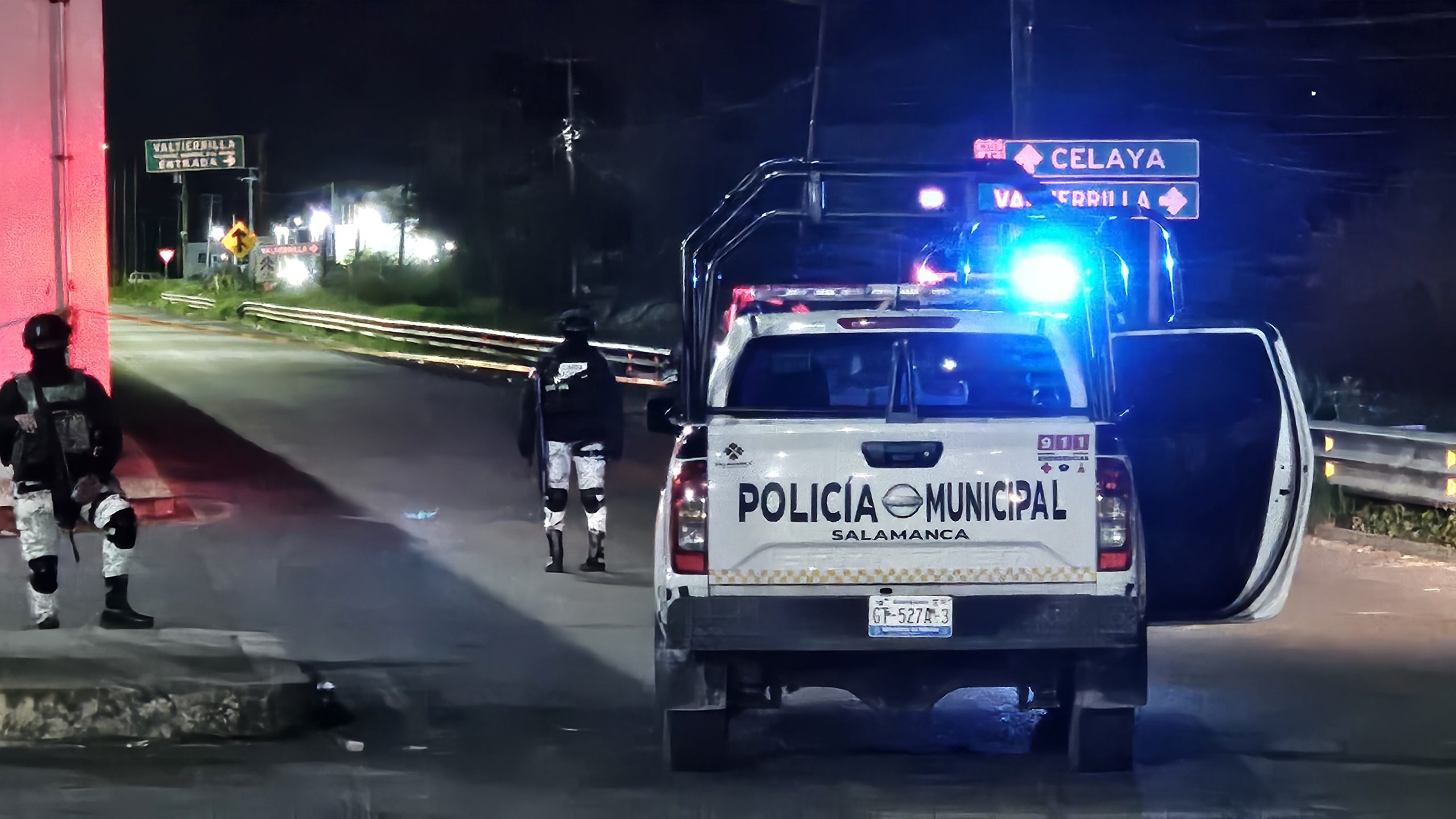 Ejecutado a un costado de comunidad de Valtierrilla
