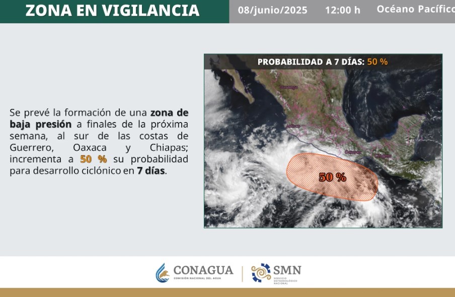 #Estatal BARBARA SE FORTALECE EN EL PACÍFICO: ALERTA POR LLUVIAS Y CAMBIOS CLIMÁTICOS EN GUANAJUATO
