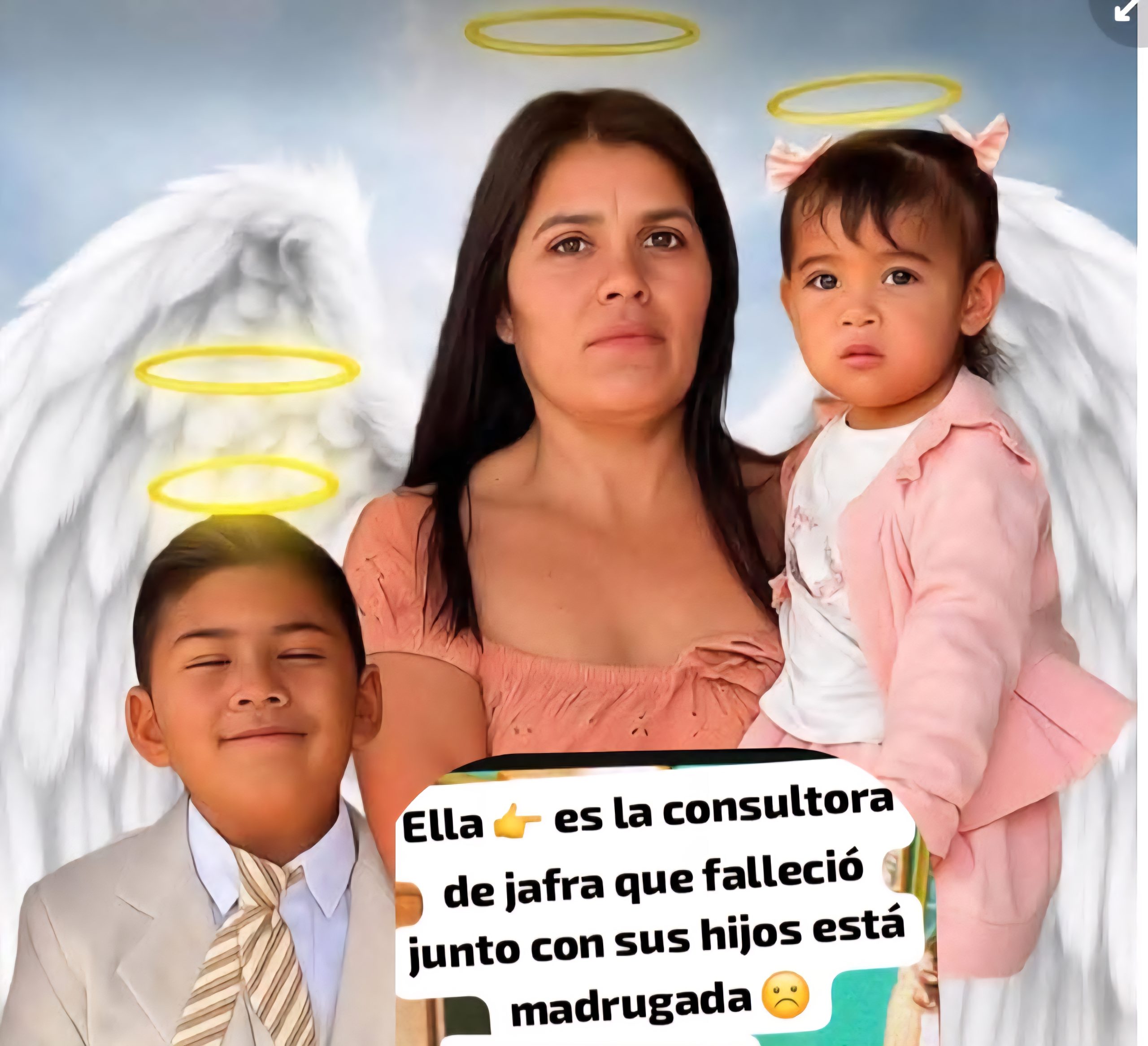 TRAS LA MUERTE POR INTOXICACIÓN DE LA SEÑORA ARACELI Y SUS DOS HIJOS, LA COMUNIDAD «LA MADEJA» EN PÉNJAMO SE ENCUENTRA DE LUTO