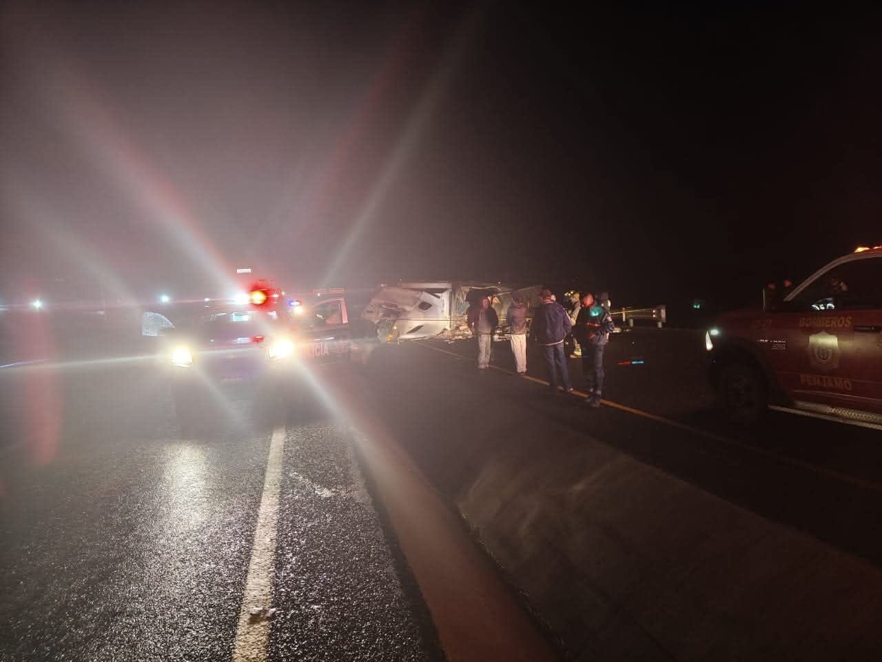 Fatal accidente en la carretera La Piedad–Pénjamo deja a un trailero sin vida