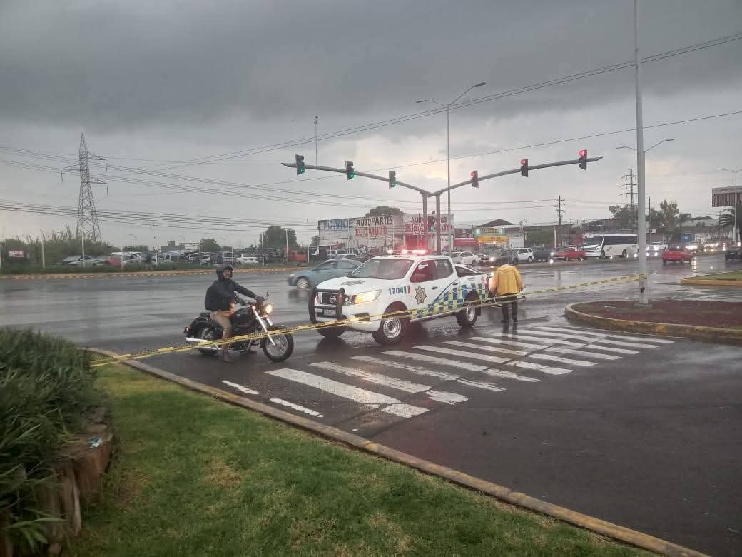 Lluvias provocan nuevos cierres viales en Irapuato
