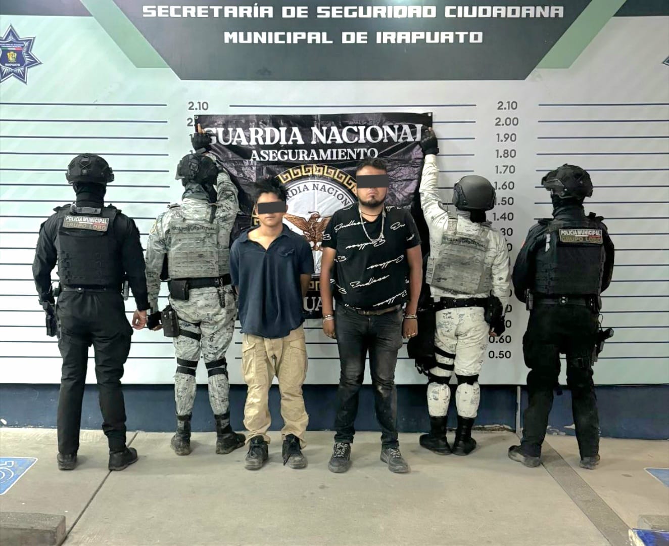 Rescatan a hombre privado de la libertad y detienen a dos presuntos secuestradores en zona rural de #Irapuato