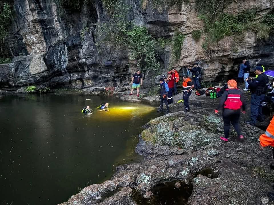 TRAGEDIA EN LA CASCADA DE TARIMORO, JOVEN PIERDE LA VIDA POR INMERSIÓN  