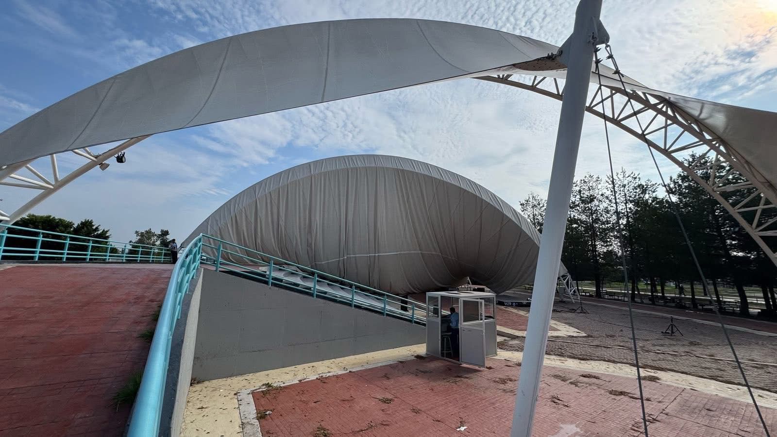#Cortazar FUERTES VIENTOS DAÑAN INSTALACIONES DE LA UPG; SUSPENDEN CLASES PRESENCIALES