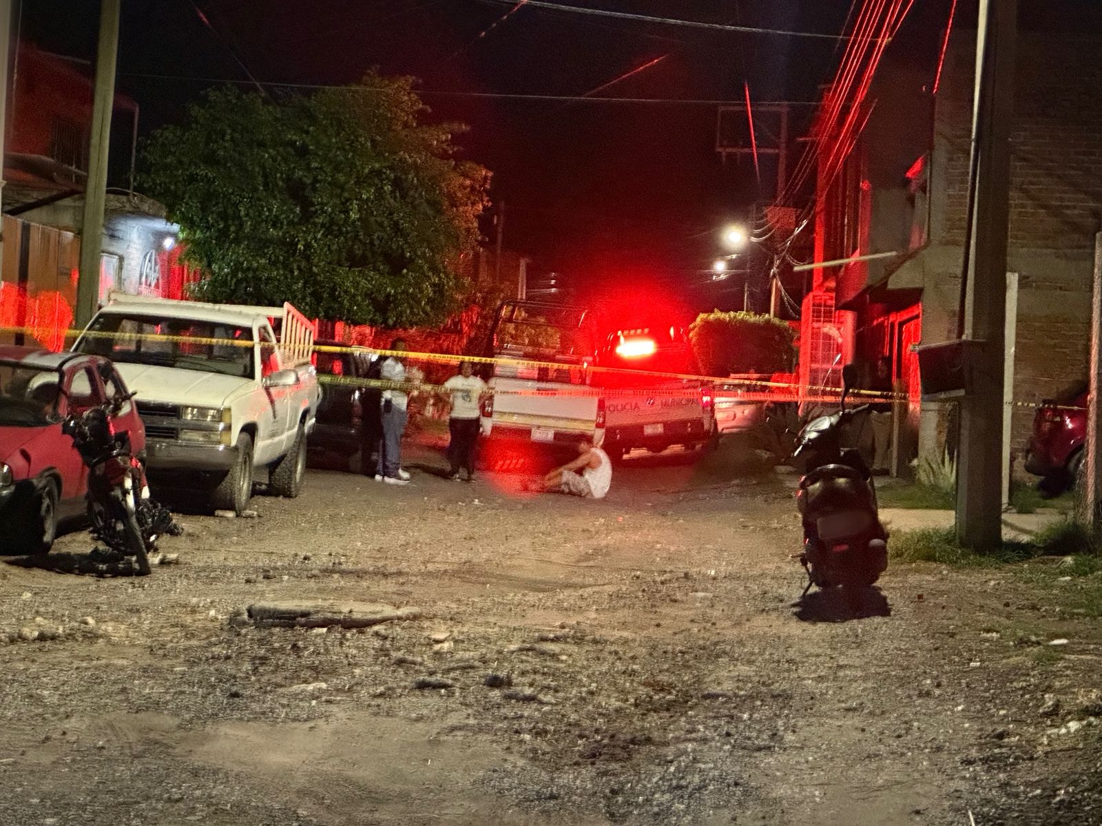 #Salamanca ASESINAN A UNA PERSONA EN CALLE ESTADO DE CALIFORNIA 