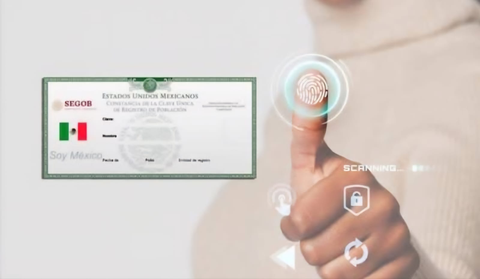 Senado aprueba CURP biométrica como nuevo documento nacional de identidad