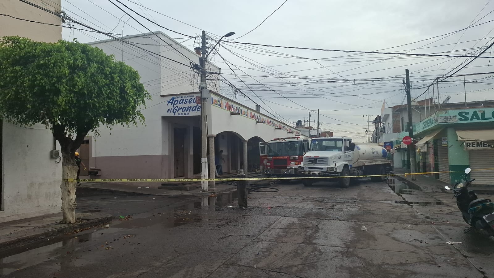 #ApaseoElGrande MESA DIRECTIVA NO ENTREGA LISTADO DE PÉRDIDAS Y RETRASAN APOYOS A COMERCIANTES AFECTADOS TRAS INCENDIO