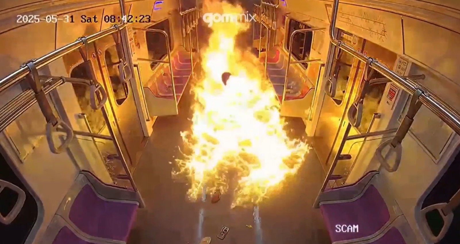 #Internacional Hombre incendia tren del metro de Seúl con 160 pasajeros a bordo: más de 150 afectados y 22 hospitalizados
