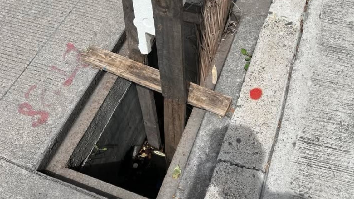 #Salamanca Denuncian robo de tapas de alcantarillas en la colonia Humanista 2