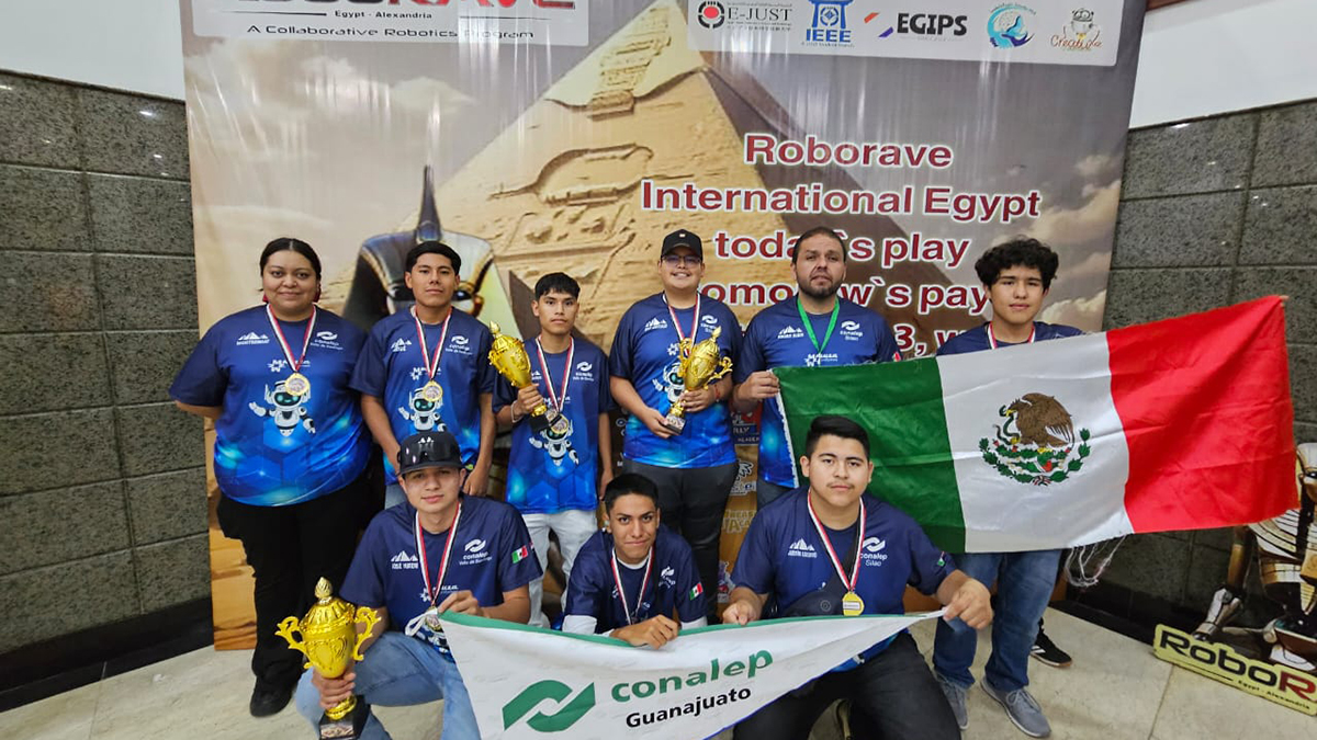 💥 Guanajuato brilla en Alejandría. Conalep arrasa en RoboRAVE 2025