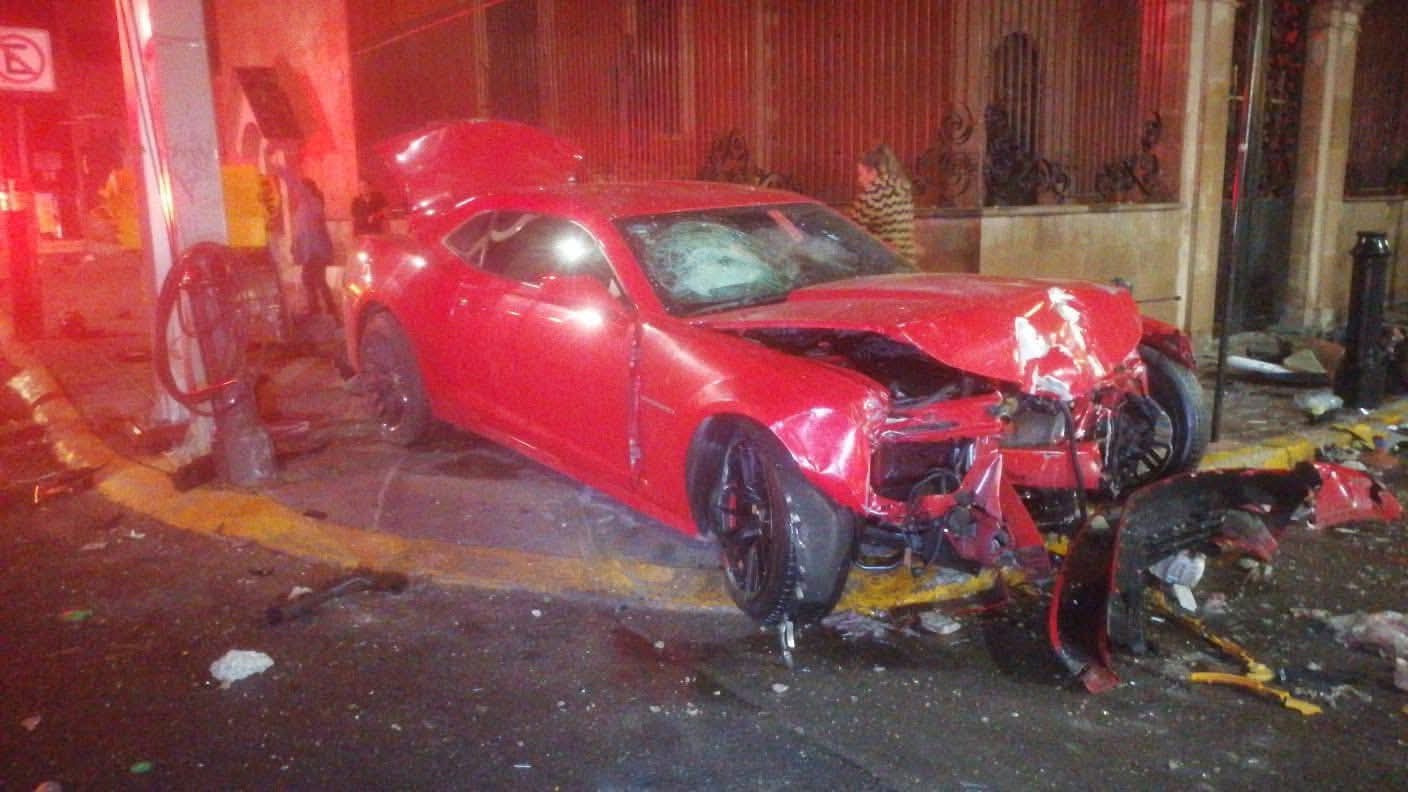 Carreras clandestinas en León provocan accidente y deja seis heridos