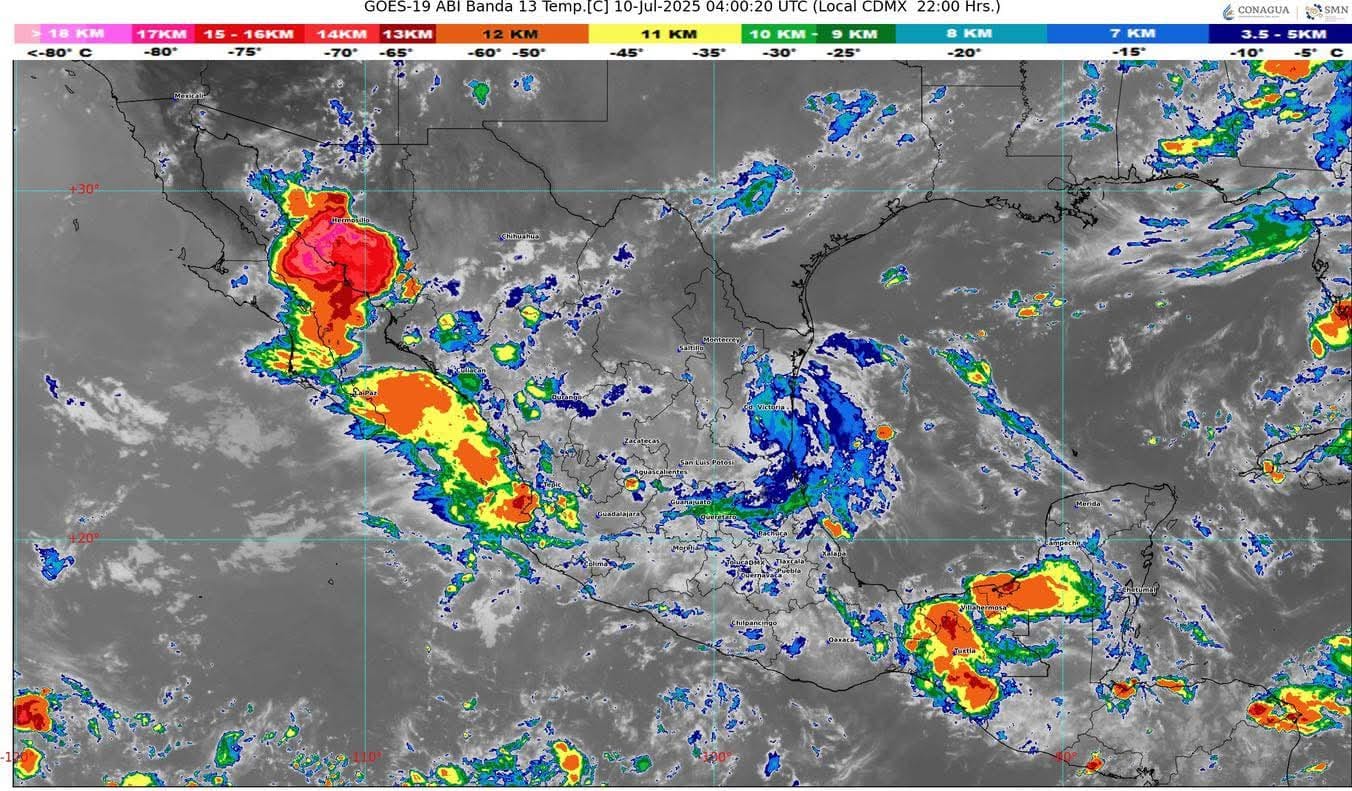 Tormenta tropical trae clima adverso a Guanajuato este jueves