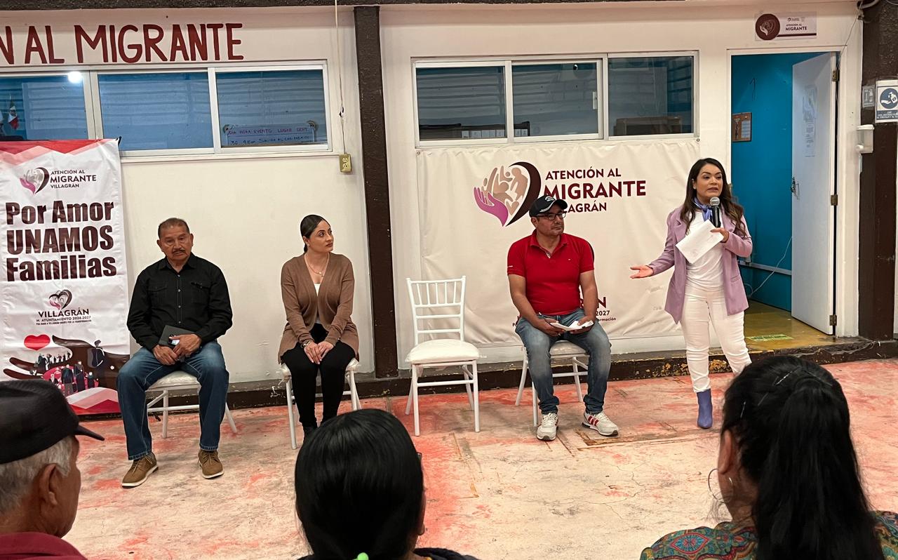Villagrán impulsa la reunificación familiar con apoyo para trámites de visa humanitaria