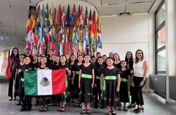 💥 Coro Infantil del Conservatorio de Música de Celaya logra el segundo lugar en el World Peace Choral Festival 2025 celebrado en Austria