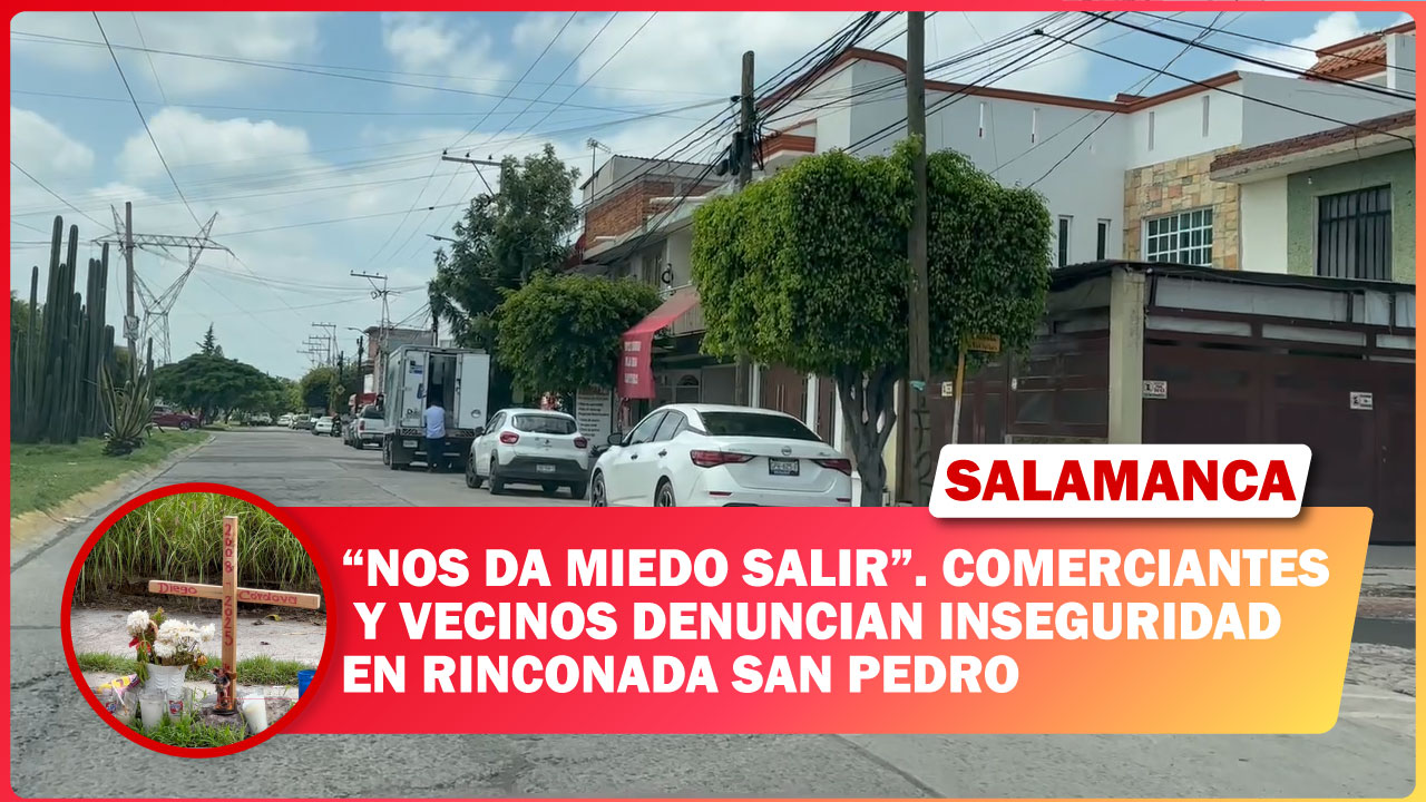 #Salamanca “Nos da miedo salir”. Comerciantes y vecinos denuncian inseguridad en Rinconada San Pedro