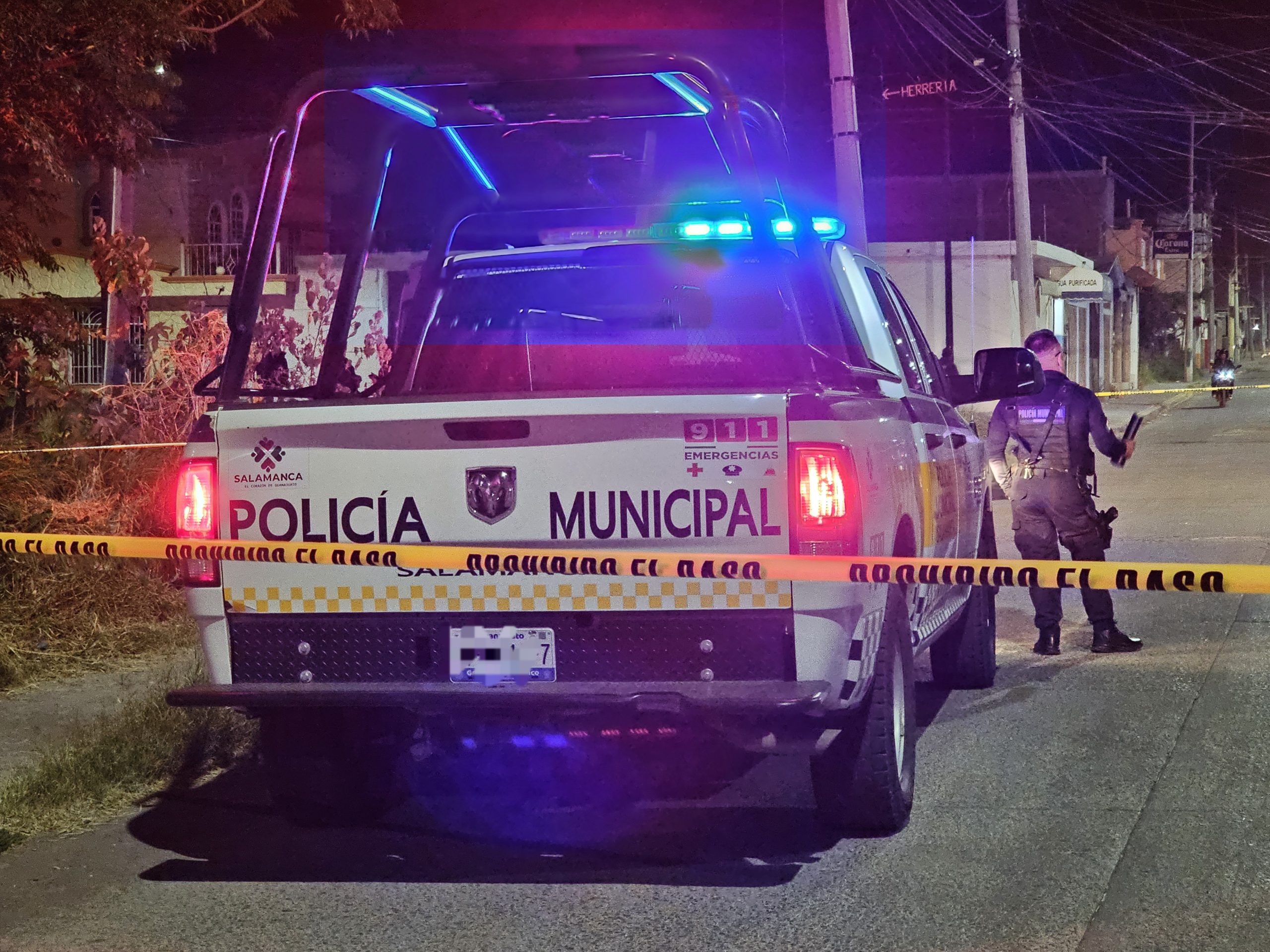 💥 Dos lesionados, el saldo de un ataque armado en colonia San Francisco de Asís, en Salamanca