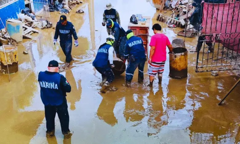 #Nacional Suman 80 muertos por lluvias e inundaciones en cinco estados del país