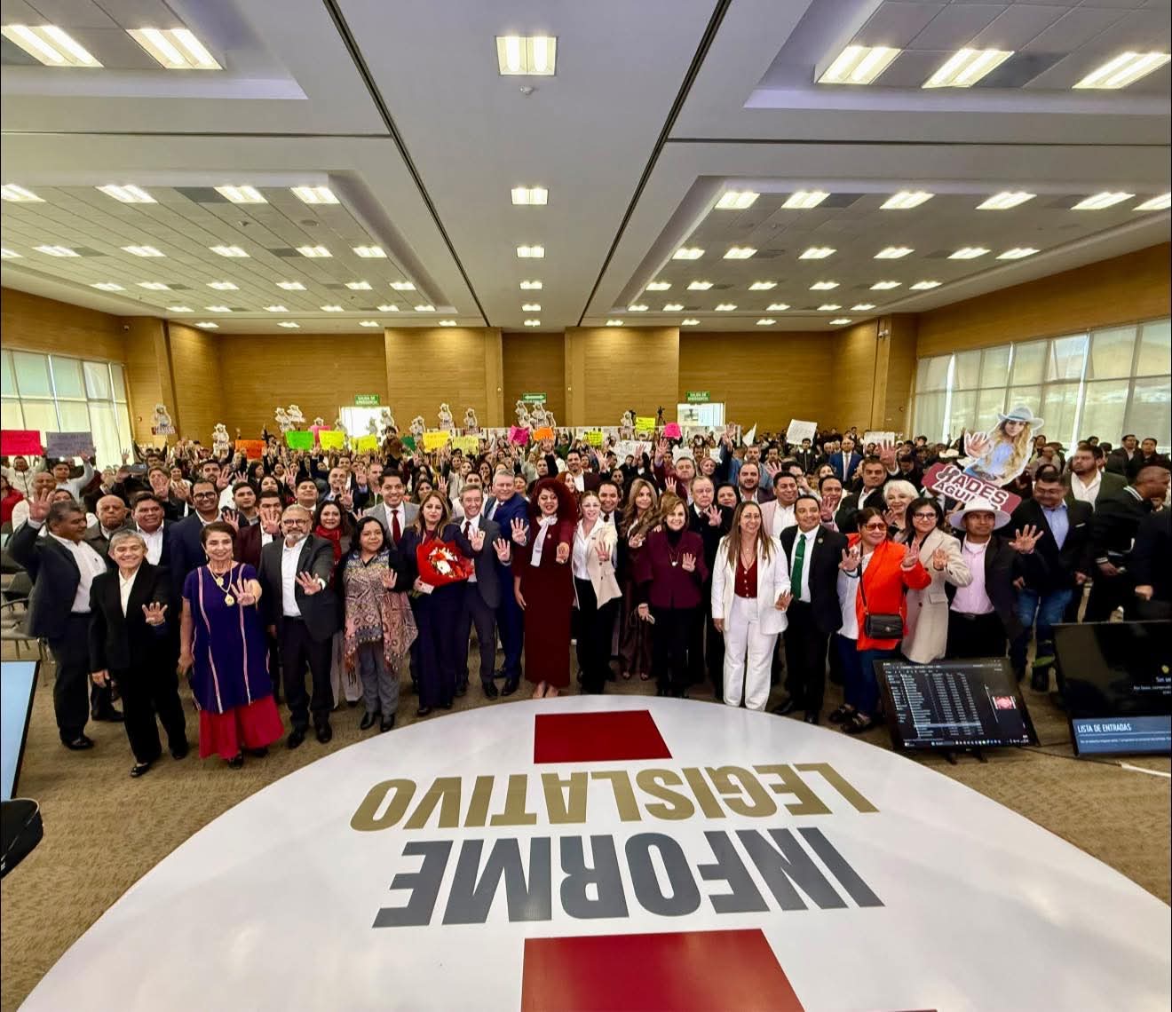 Morena rinde su Primer Informe Legislativo y acusa retrocesos en Guanajuato; diputada Hades Aguilar del distrito 14 por #Salamanca toma protagonismo en denuncias por presunto saqueo público