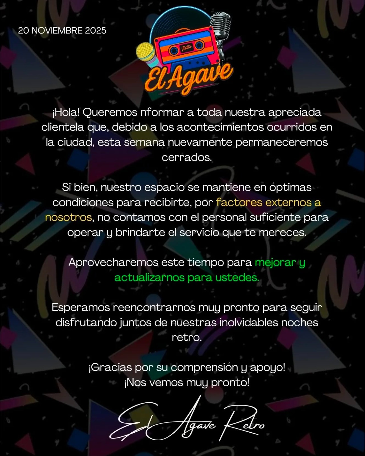 Bares de #Salamanca se mantienen cerrados tras amenazas de presunta extorsión