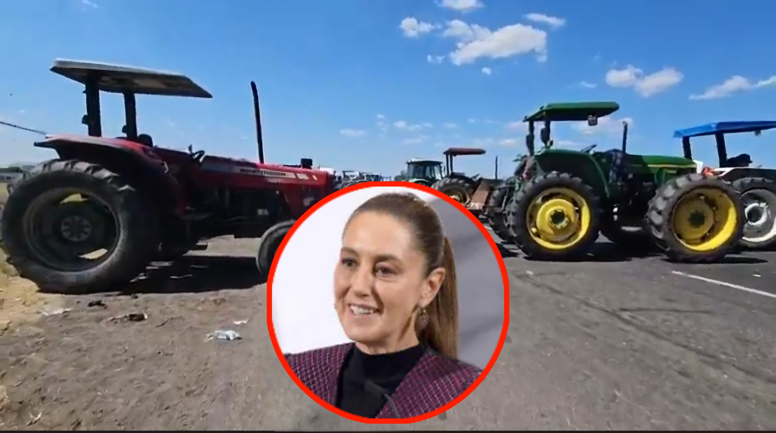 💥 Acusan que no todos los que bloquearon carreteras son campesinos, algunos traen bandera política del PRIAN 