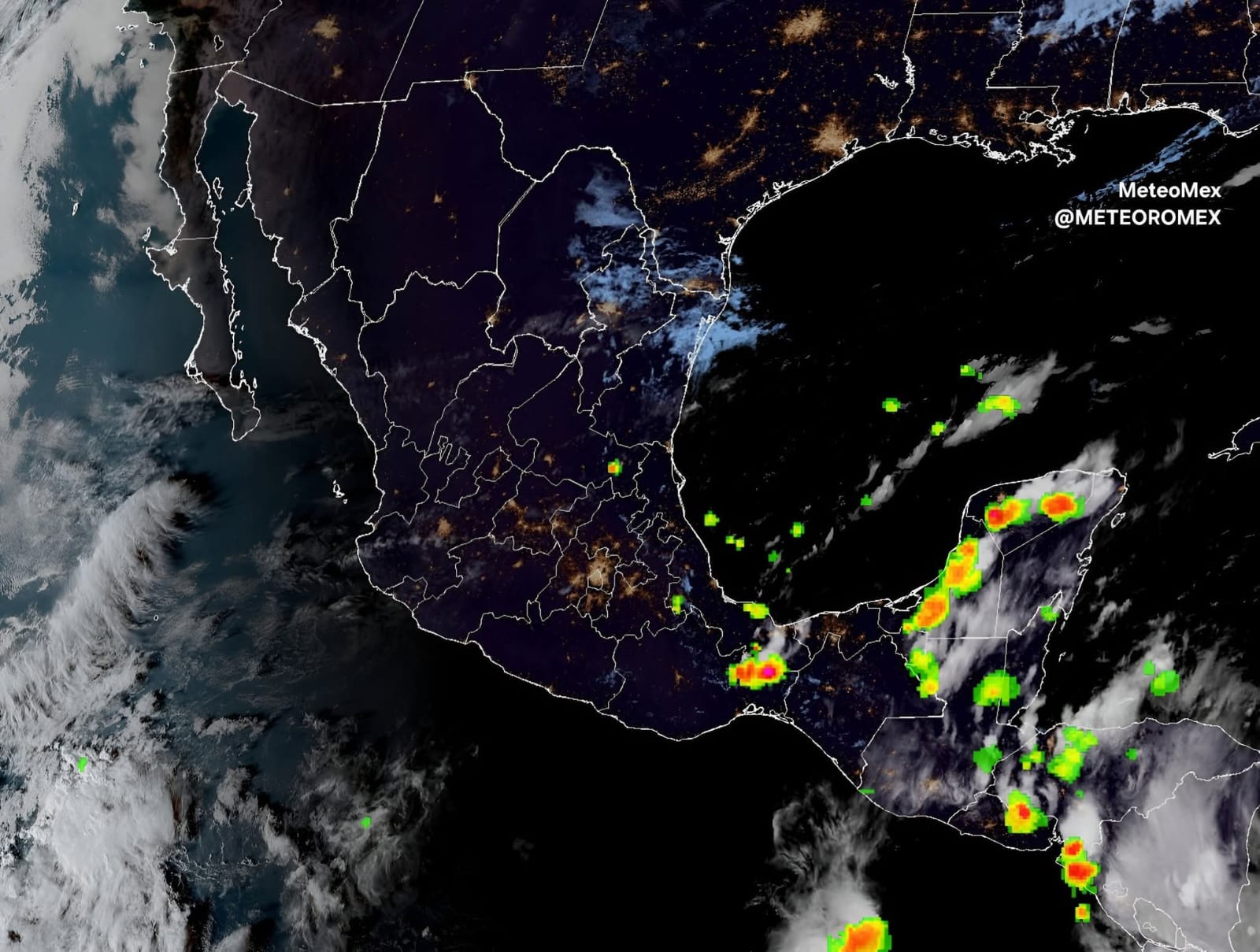 #Nacional 💥 Frente frío No. 13 dejará heladas 🥶 en gran parte del país