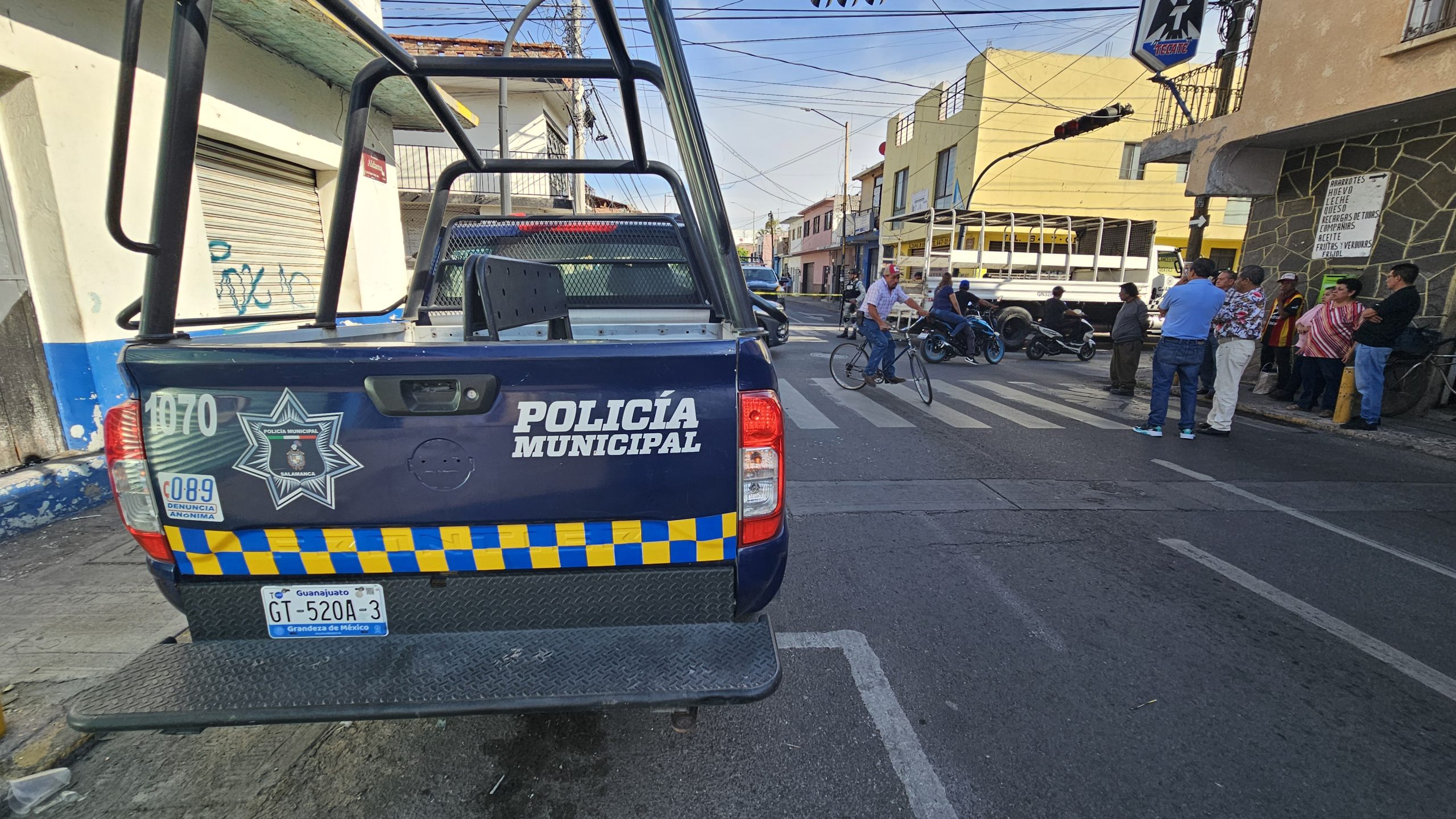🔴 Masculino ejecutado en la calle Aldama #Salamanca #Policíaca