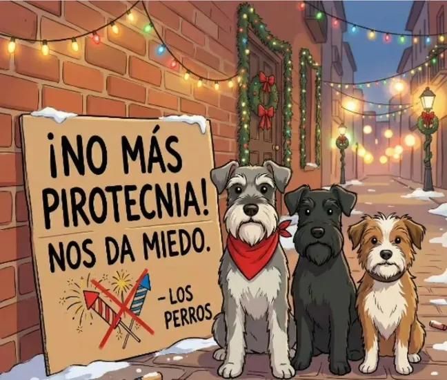 Animalistas salmantinos llaman a evitar la compra de pirotecnia por el daño que causa a las mascotas