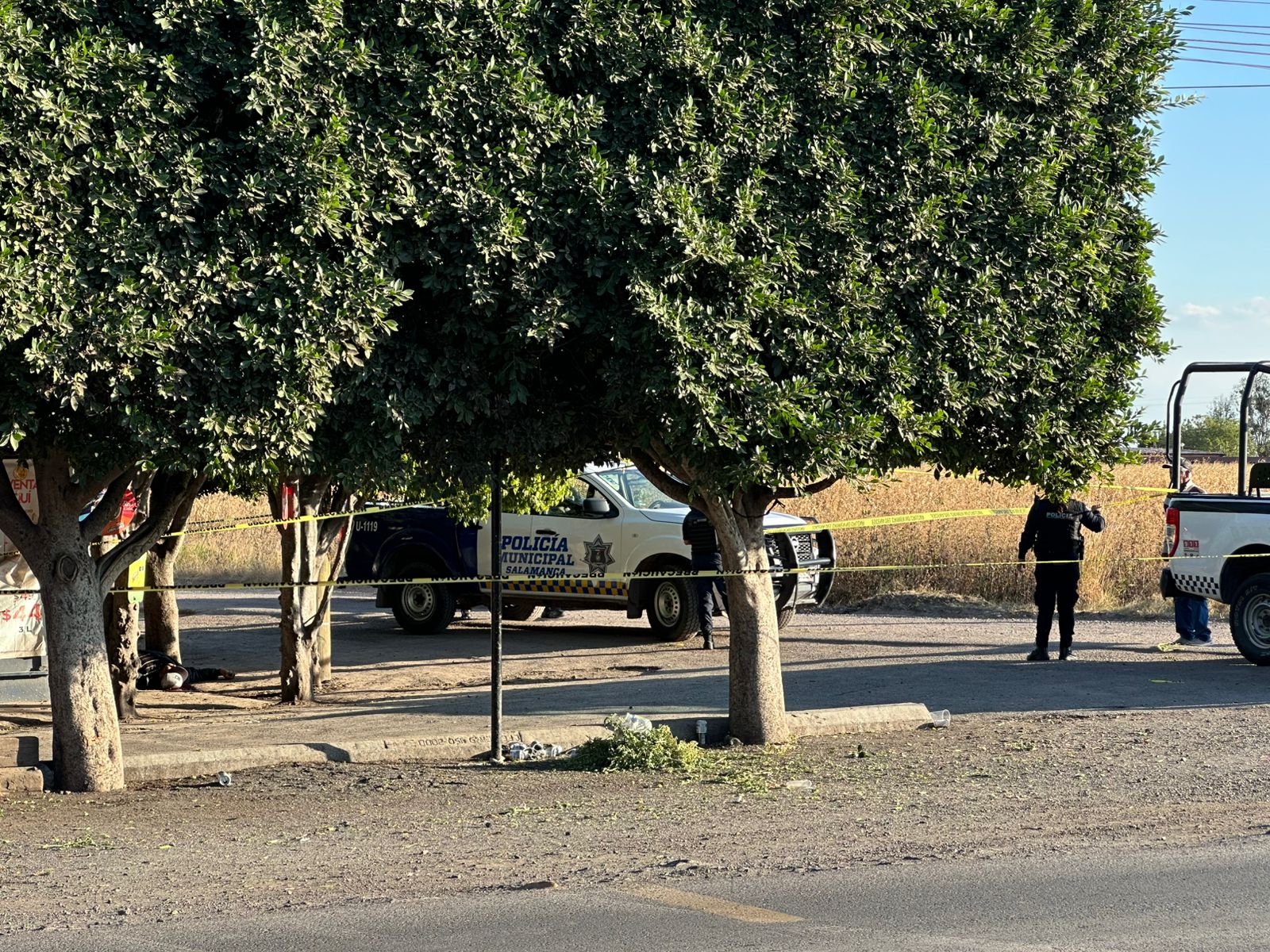 Asesinan a masculino en la comunidad de Guadalupe, en #Salamanca
