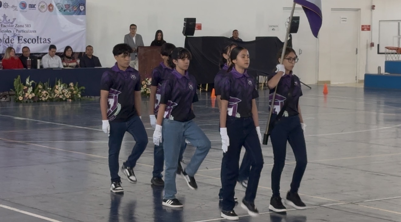 Zona Escolar 503 realiza Segundo Encuentro de Escoltas con la participación de 27 escuelas de Valle, Irapuato y Salamanca