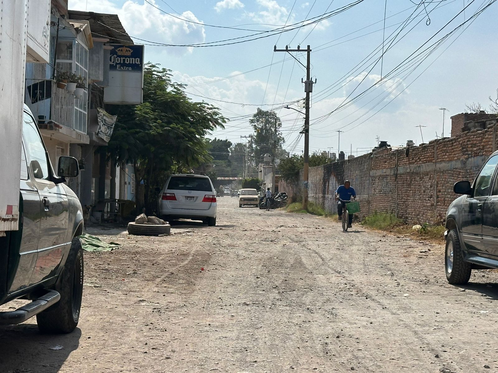 Ante malas condiciones de la calle Xólotl, vecinos de la colonia Insurgentes urgen atención de las autoridades salmantinas
