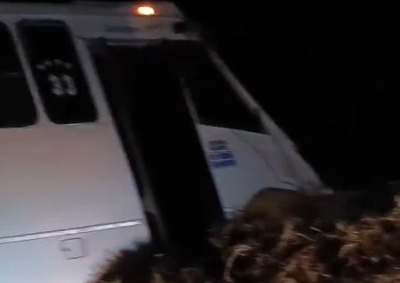 #Salamanca Reportan irresponsabilidad de conductores de transporte público. Ruta 33 estuvo a punto de caer al canal de Coria