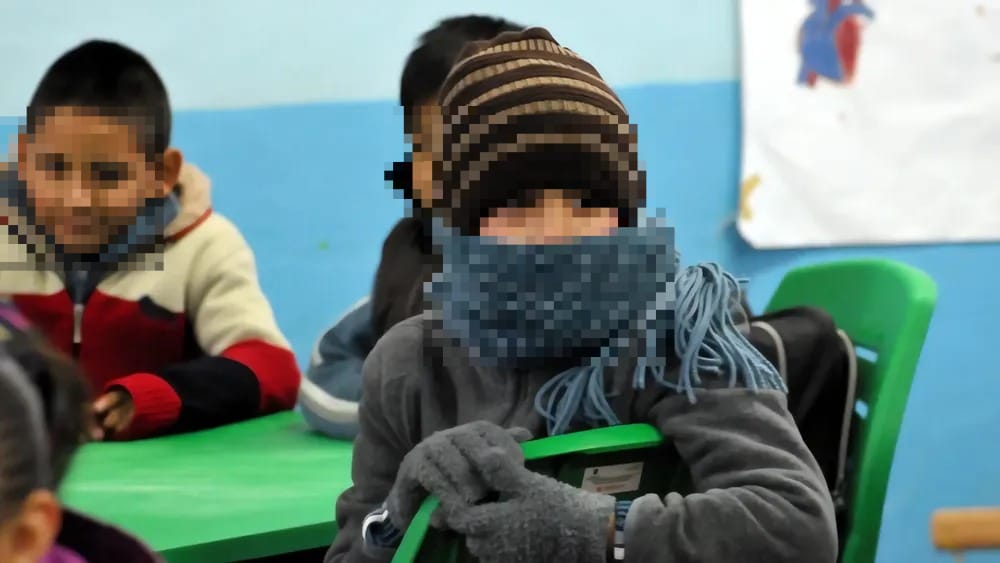 Frío lunes de regreso a clases en el estado de #Guanajuato