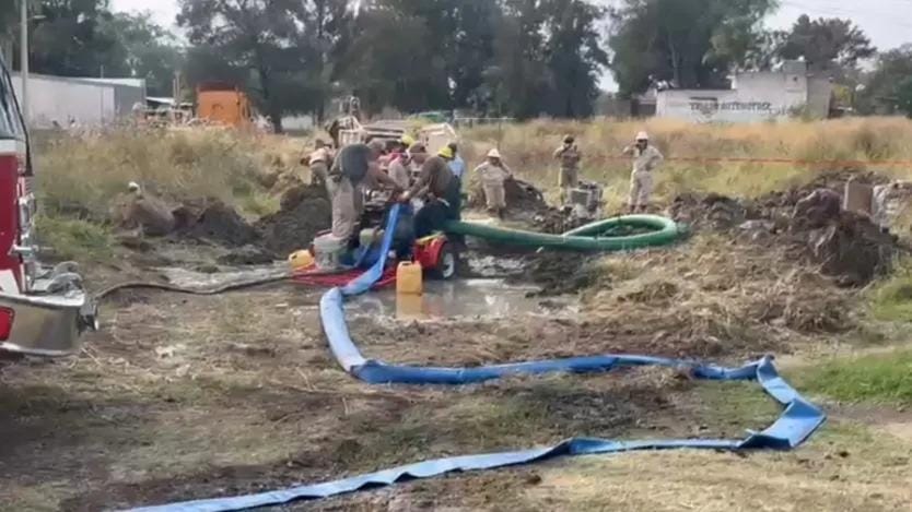 Vuelven a cerrar poliducto Salamanca-Guadalajara por tomas clandestinas de hidrocarburo en los límites de Tonalá y El Salto